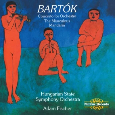 Afbeelding van Hungarian State Symphony Orchestra, Adam Fischer Bartok: Concerto For Miraculous Mandarin Suite (CD)