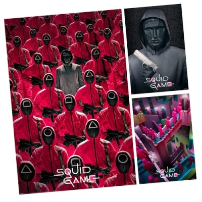 Afbeelding van Poster Squid Game Crowd 61x91,5cm