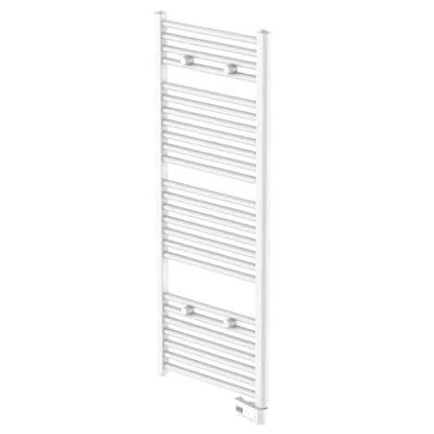 Afbeelding van Badkamerradiator met timer 120x50x15 cm wit