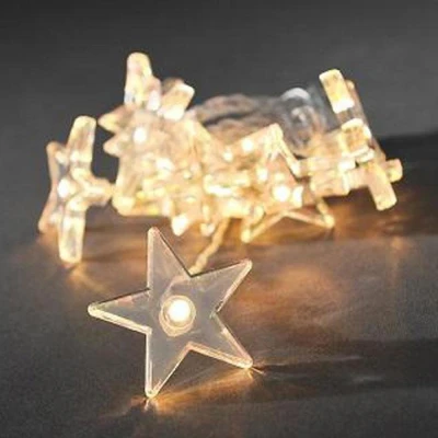 Afbeelding van Lichtketting led kerstverlichting binnen 10 lampjes 1.35 meter
