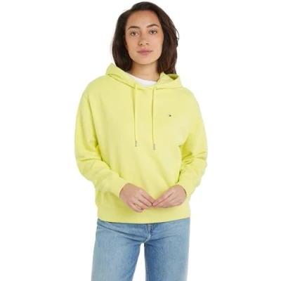 Afbeelding van Tommy Hilfiger Pullover Hoody voor dames, Gele Tulp, XL