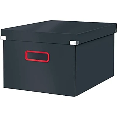 Afbeelding van Leitz Cosy Click Store middelgrote opbergdoos, grijs