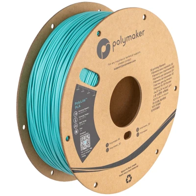 Afbeelding van Polymaker PA02010 PolyLite Filament PLA kunststof 1.75 mm 1000 g Turquoise 1 stuk(s)