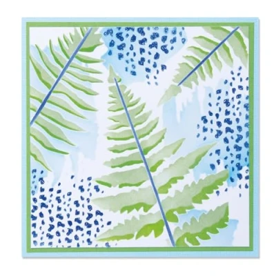 Afbeelding van Sizzix Layered Stencil Fern (4pcs) (666664)