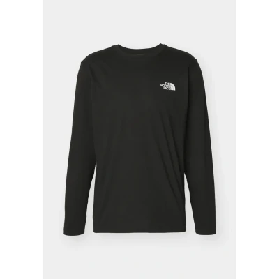 Afbeelding van The North Face Simple DOME TEE Longsleeve, Heren, Maat: Large, Black