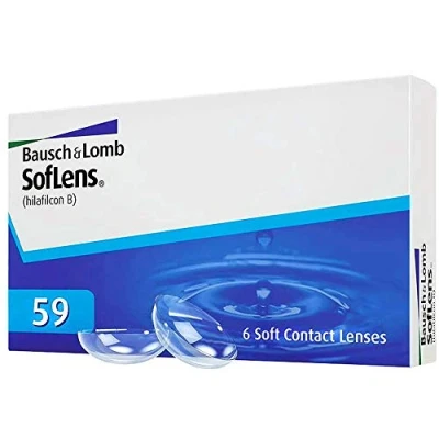Afbeelding van +5.00 SofLens® 59 6 pack Maandlenzen BC 8.60 Contactlenzen