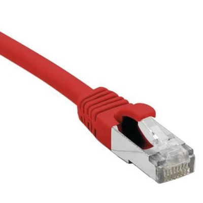 Afbeelding van Netwerkkabel RJ45 CAT 6 F/UTP LSOH SNG rood 0.3 m