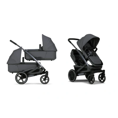Afbeelding van Joolz Geo3 Tweeling Kinderwagen Stone Grey