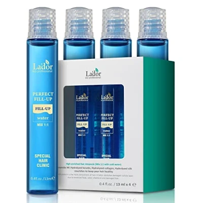Afbeelding van LA&#039;DOR Perfect Hair Fill Up 13ml Haarserum met Keratine en Collageen Haarkuur Voor Beschadigd Haar Verzwakte Kuren Dringt Door De Structuur Van Groeiende