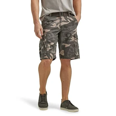 Afbeelding van Lee Wyoming Tuinbroek voor heren, met riem, Ash Camo, 52