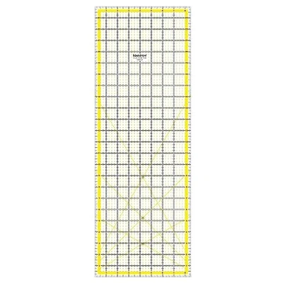 Afbeelding van Liquidraw Quilten Liniaal 8.5 &quot;x 24&quot; Acryl Imperial Patchwork Rechthoek Template Clear Voor Naaien Snijden Meten