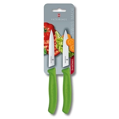 Afbeelding van Victorinox Swiss Classic Officemes groen 2 stuks
