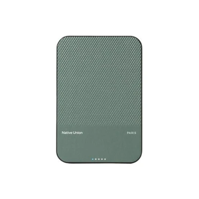 Afbeelding van Native Union (Re)Classic Magnetic Powerbank 5000mAh Slate Green