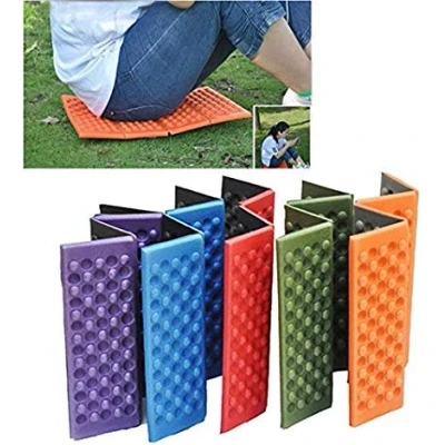 Afbeelding van Boolavard opvouwbare outdoor camping mat zitschuim XPE kussen draagbare waterdichte stoel picknick pad 1 kleur verzonden in willekeurig (blauw)