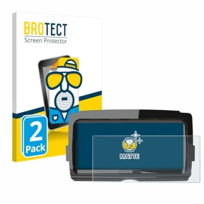 Afbeelding van BROTECT (2 Stuks) Antireflecterende Beschermfolie voor Harley Davidson Soundstream V2 Anti Glare Screen Protector, Mat, Ontspiegelend