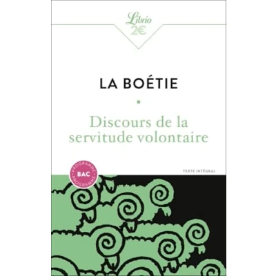 Afbeelding van Discours de la servitude volontaire Bac 2025