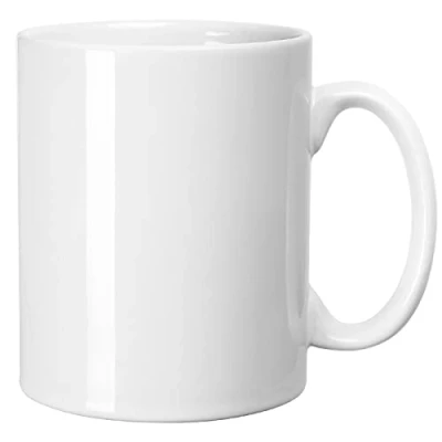 Afbeelding van SHOWFULL grote koffiemok, 650 ml, gladde keramische theekopjes, capaciteit en handvat, voor kantoor, thuis, wit