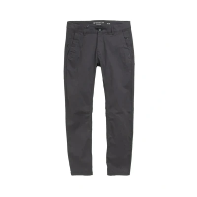 Afbeelding van TOM Tailor Tapered Chino Broek, Heren, Maat: 32x36, Tarmac grey