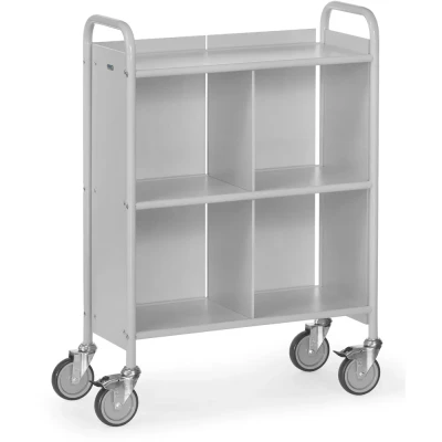 Afbeelding van Fetra 4873 Bureauwagen Staal Poedercoating Laadvermogen (max.): 150 kg Grijs wit (RAL 7035)