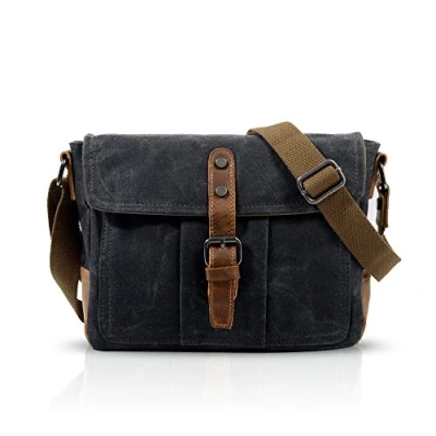 Afbeelding van FANDARE Nieuwe Schoudertas Laptop 7.9 Inch Envelop Bag Mannen Handel Reizen Multifunctionele Crossbody Ademend Canvas, grijs., L, Vrijetijdsrugzak