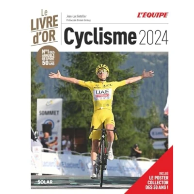 Afbeelding van Livre d&#039;or du cyclisme 2024: Avec un poster collector des 50 ans !