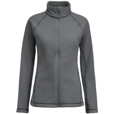 Afbeelding van James Harvest Zion Fleece Dames 2121506 Staalgrijs