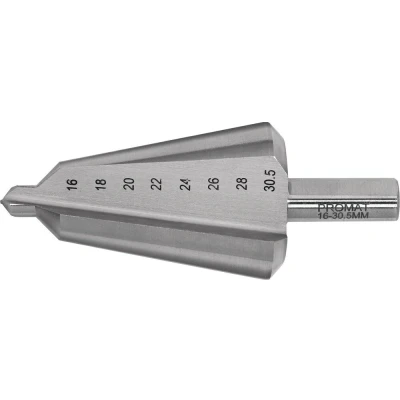 Afbeelding van Promat Getrapte Plaatboor 16 30.5 mm ongecoat 4000862023