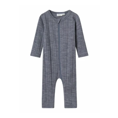 Afbeelding van Name it Pyjama voor kinderen, Maat: 50, Folkstone gray