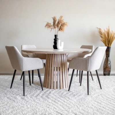 Afbeelding van Kick eetkamerstoel Nova Beige