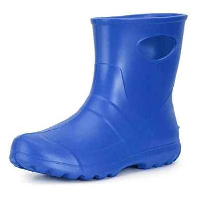 Afbeelding van Ladeheid Dames Regenlaarzen Gevoerd en Waterdicht Vederlicht EVA LA LMG 750 GardenWomen Blau2727c (Zonder Laarskous) 38