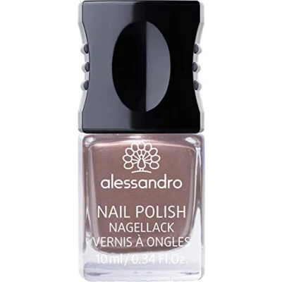 Afbeelding van Alessandro Nagellak 71 Brown Metallic, 10 ml