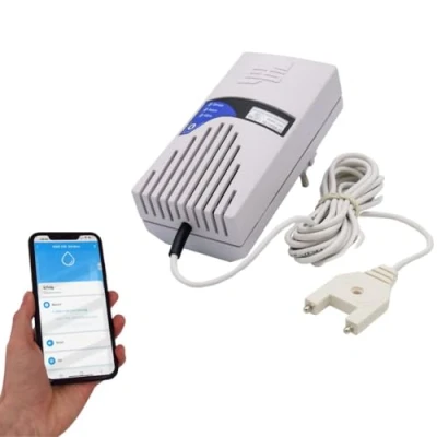 Afbeelding van Schabus 500240 Draadloze watermelder Met app besturing werkt via stopcontact
