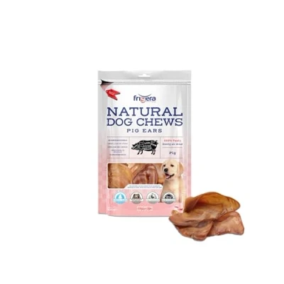 Afbeelding van Frigera Hondensnacks Varkensoren 400g