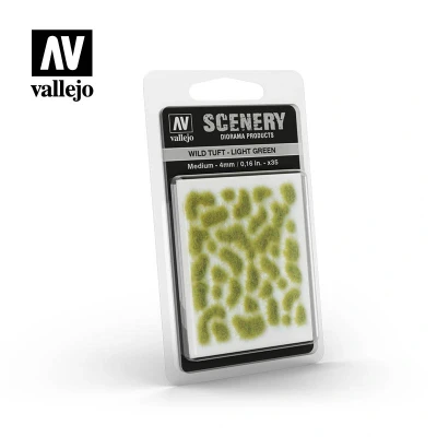 Afbeelding van Vallejo Scenery SC407 Wild Tuft Light Green (M)