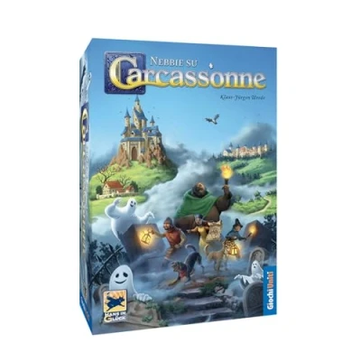 Afbeelding van Giochi Uniti Mist op carcassonne, coöperschapsspel, uitbreiding, Italiaanse editie, GU751