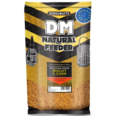 Afbeelding van Sonubaits Dutch Master Natural Feeder Groundbait (1 kilo) Soort : Biscuit &amp; Corn