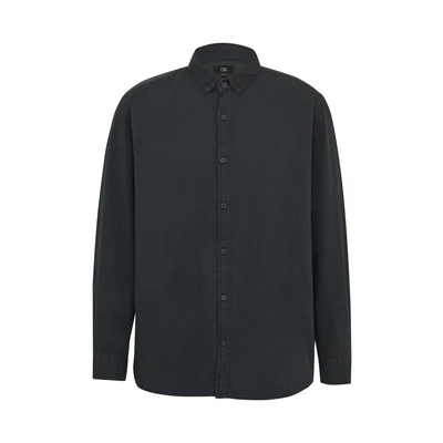 Afbeelding van QS Overhemd, Heren, Maat: Medium, Navy