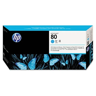 Afbeelding van HP 80 Large Format Printhead Cyaan (C4821A) origineel van
