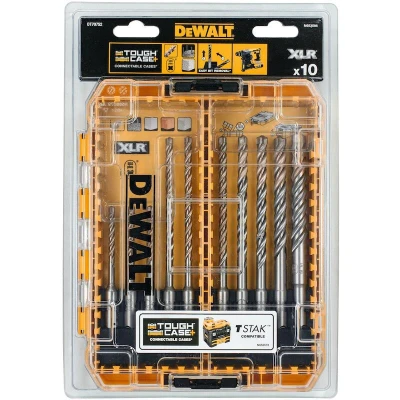 Afbeelding van DeWalt Accessoires Betonborenset SDS+ XLR 10 delig In TOUGH CASE DT70752 QZ