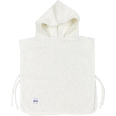 Afbeelding van Meyco badponcho 1 3 jaar Basic badstof offwhite
