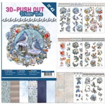 Afbeelding van 3D Push Out book 42 Winter Time