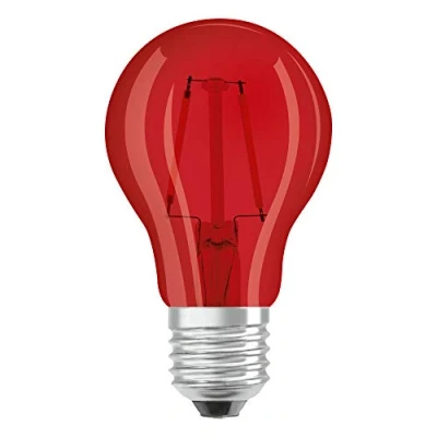 Afbeelding van OSRAM 4058075433946 LED lamp Energielabel G (A G) E27 Peer 2.5 W = 7 Rood (Ø x l) 60 mm 105 1 stuk(s)