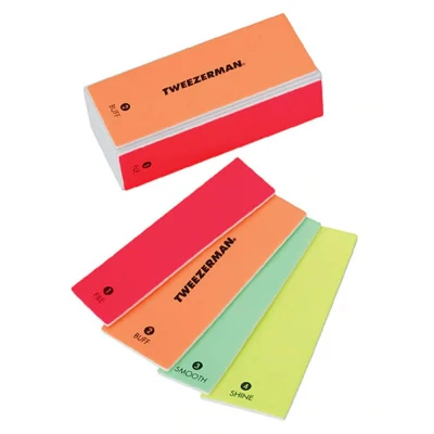 Afbeelding van Tweezerman Neon Hot File Buff Glad en Glans Blok
