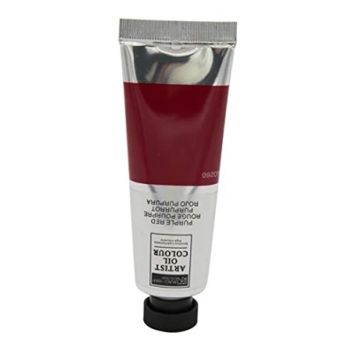 Afbeelding van Magi® Artist Olieverf, 50 ml tube fijne kunstenaarskwaliteit, 30 hoogwaardige kleuren om te schilderen 12 purperrood
