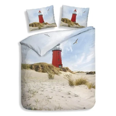 Afbeelding van Dekbedovertrek Heckett and Lane Faro Multi Satijn 240 x 200 / 220 cm Lits Jumeaux