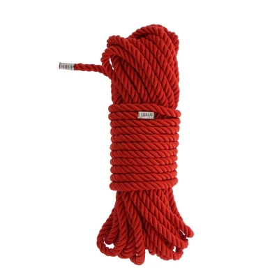 Afbeelding van Luxe Bondage Touw 10 Meter Rood
