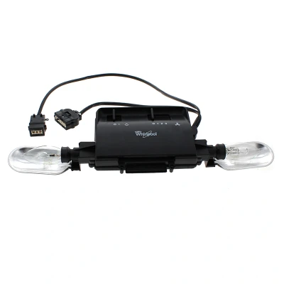 Afbeelding van Whirlpool Indesit 481231038865 bedieningspaneel afzuigkap bedieningsprint met lampjes