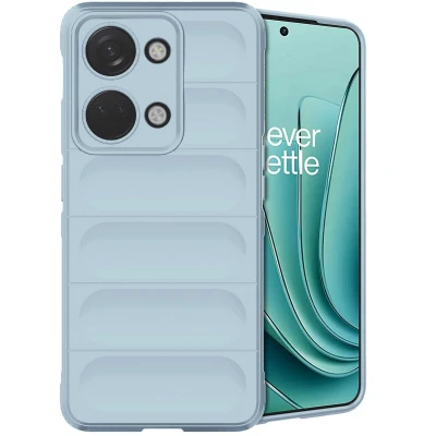 Afbeelding van OnePlus Nord 3 Hoesje Siliconen en TPU (zacht) iMoshion Softcase/Backcover Lichtblauw Telefoonhoesje