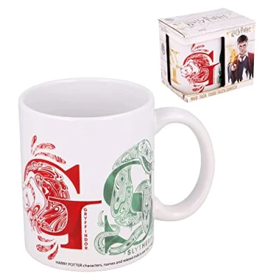 Afbeelding van Harry Potter Hogwarts keramische mok beker 310 ml in doos