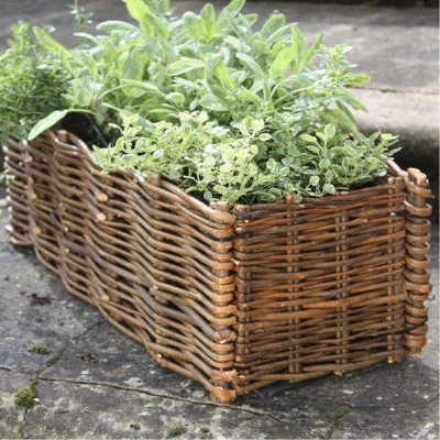 Afbeelding van Intergard Moestuinbak plantenbak wilgen 100x35x35cm